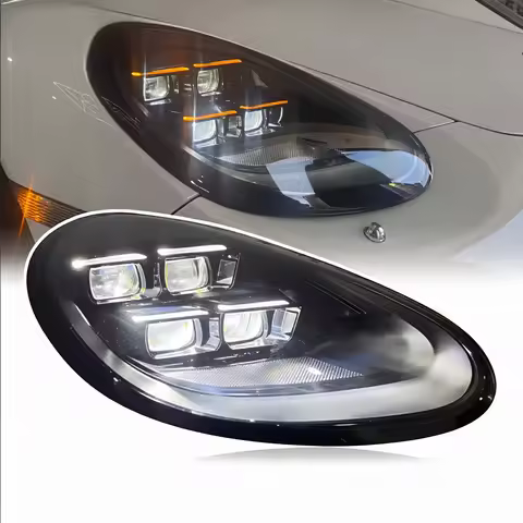 Suitable for 2009-2012 Porsche Boxster Cayman 987.2, Upgraded New Matrix LED Headlight Assembly