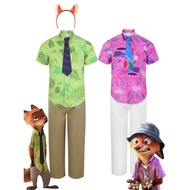 2025 Halloween Nick Fox costume Crazy Zoo Costume Adult Fox Nick Men Women