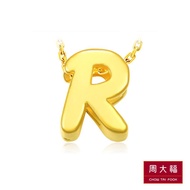 CHOW TAI FOOK 999 Pure Gold Alphabet Pendant - R R16236