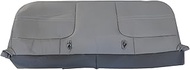 AOUTTUOA Full Front Bottom Bench Seat Cover Gray Leather Med Flint Gray #V2 or K2 or VE or KE Compat
