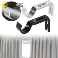 JANE Curtain Rod Brackets Hanger for 1 Inch Rod Window Curtain Rod Support Curtain Rod Holder Rod Bracket