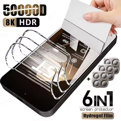 6IN1 Hydrogel Film For Xiaomi 15T Pro 14T 13T 12T 11T 10T Screen Protector For Xiaomi 17 Pro Max 14 