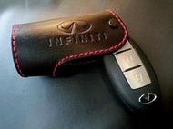 Infiniti 保護皮套 鑰匙包 EX 35 FX35 G37 Coupe 37 蛋型 I-KEY晶片鑰匙皮套鑰匙包