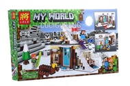 Lego Lele Minecraft My World Ice House Village 3 in 1 Terbaru