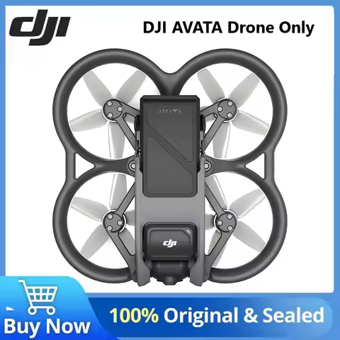 DJI AVATA Drone Only FPV Quadcopter 4K HD Camera Super-Wide 155° FOV, Built-in Propeller Guard, HD L