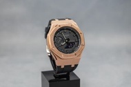《改裝訂製》G-SHOCK特別限量版 男裝女裝手錶鋼錶 農家橡樹  Casioak Casio G Shock Special Limted Edition GA2100 Luxury Men Lad