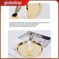 Jewelry Storage Plate Ceramics Jewelry Plate Storage Case Animal Necklace for Home Decoration
