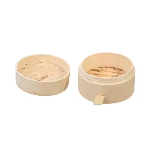 Wooden Steamer for Dessert Dumplings Chinese Mini Cooking Accessories Basket Bamboo