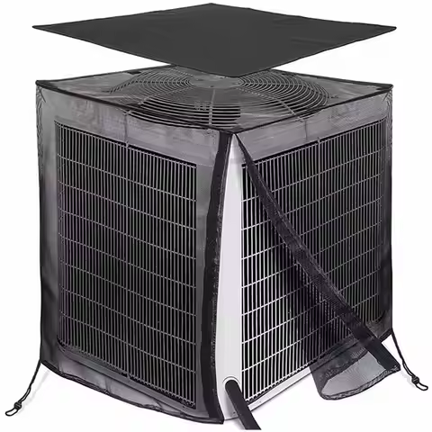 A98I-AC Unit Protection Cover Air Conditioner Cover Full Mesh With Detachable Waterproof Top All-Sea