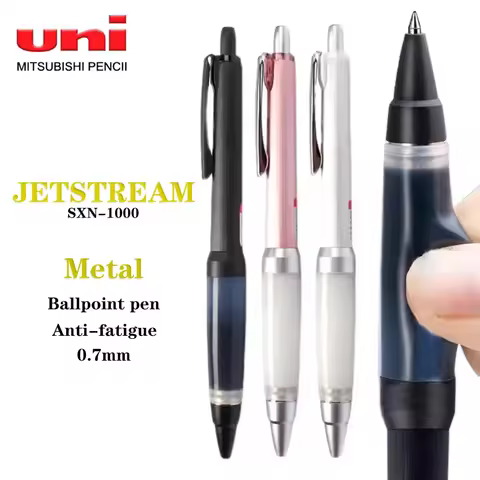Japan Uni Alpha-Gel Jetstream 0.7mm BallPoint Pen SXN-1000 Soft Rubber Hand Grip School Stationery B