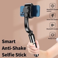 - Tripod Gimbal Stabilizer Q08 Selfie Stick Bluetooth Remote