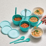 Tupperware Blossom Condimate Set Tempat sambal / bumbu dll Tosca