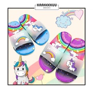 kaakeekuu Kid Girl Sandal Slides Shoes lCartoon Size 24-35