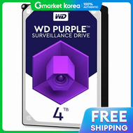 WD | เวสเทรนดจตอล ฮารดดสก Purple SATA3 ขนาด 8.9 ซม. ความจ 4TB (รน WD40PURZ/64MB)