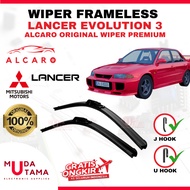Frameless Wiper LANCER EVO 3 AlcaroOriginal - LANCER EVO 3 Glass Broom - LANCER EVO 3 Frameless Wipe
