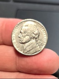 美國 傑佛遜 5分 硬幣1983年