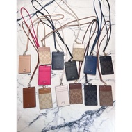 CH CU476 CU221 32475 F63276 C8375 Signature Canvas ID Lanyard / Work Card / ID Card Holder / Origina