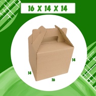 Kardus Jinjing 16x14x14 Gable Box Parcel Buah Hampers Kemasan Kuker