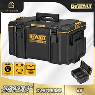 DEWALT TOUGHSYSTEM 2.0 DWST08300 Large Tool Box 22 Inch with 50KG Load Capacity