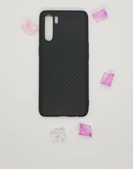 เคสสีดำ ลายเคฟล่า ออปโป้ เอ91 2020 ขนาดหน้าจอ 6.4นิ้ว Case Kevlar black in color for OPPO A91 2020 (