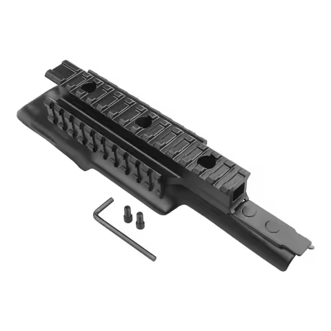 Metal Three sided Rail Tactical AK Side Rail Mount Top Picatinny Lasers Scope Airsoft for AK47 AK74 