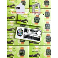 7 in 1 Smart Watch D9 Ultra 2 Waterproof IP67 2.3 HD Screen 49mm BT Call Smart Watch with Heart Rate