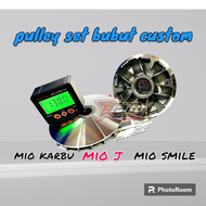 PULLEY BUBUT MIO J SPORTY RUMAH ROLLER BUBUT CUSTOM MIO M3 FINO XEON XRIDE SOUL GT ORIGINAL Pulley R