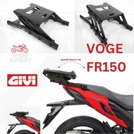 Tapak Monorack GIVI VOGE FR150 Bracket PNP Adjustable Base Topbox Motor VOGE Lengkap Siap Pasang acc