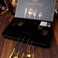 Islandoffer 島嶼製作 24件304不鏽鋼禮盒西餐餐具刀叉匙