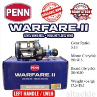 PENN WARFARE II BOTTOM/TROLLING FISHING REEL