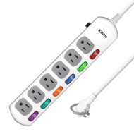 Kinyo Six Open Six Plug Safety Extension Cord CG166 6 Open 6 Plug Extension Cord Computer Extension 