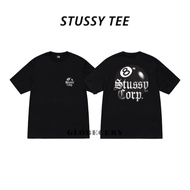 STUSSY 8 BALL CORP TEE BLACK