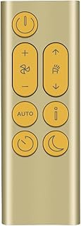 Fan Replacement Remote Control Compatible with Dyson Fan BP04 BP03 (Gold)