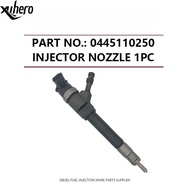 Diesel Fuel Injector 0445110250 Assembly for Ford Ranger Everest Mazda BT-50 2.5D WL3 WLC WLAA13H50 
