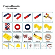 Aed7-Kids Magnet Kit Physics Science Electromagnet Experiment Set Educational For School Students