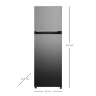 HITACHI ตู้เย็น 2 ประตูรุ่น Carbon Line (9.2 คิว 260 ลิตร) รุ่น HRTN5275MPSVTH | Inverter Compressor