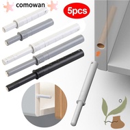 COMOWAN 5pcs Cabinet Door Suction Hardware Damper Buffers Concealed Soft Quiet Closer Door Stopper