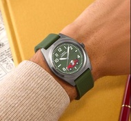 [包順豐] Timex Peanuts Expedition Snoopy Road Trip 39mm Silicone Strap Watch TW2Y52500 Quartz Watch
