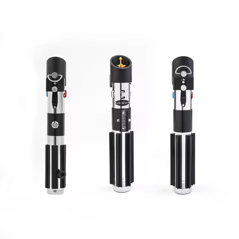 TXQ Vader EP5 Lightsaber Change 12colors NO Blade Smooth Swing Combat Skywalke Gift Luminous Metal S