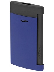 S,T, Dupont Slim 7 Black Matte and Ocean Blue 027761