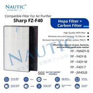 Filter Air Purifier FP-F40 FP-F40Y FP-FM40 FP-FM40Y FZ-F40SFE-Reeftech store