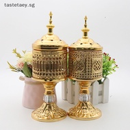 TT Incense Burner Holder Metal Censer Cone Arabian Stick Frankincense Home Ornament TT