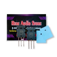 TOSHIBA 2SC5200 2SA1943 Transistor Lot 714 JAPAN (Bonus isilator)