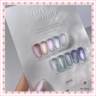 Dvok x White Night 10 Color Set Magnetic Nail