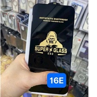 16e Kingkong Super tempered glass for iPhone 16E Full smooth touch screen