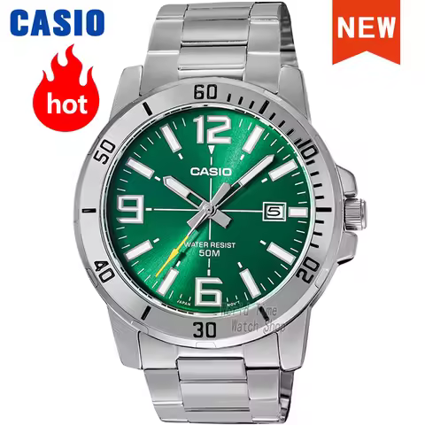 Casio Watch for Men Top Brand Luxury Set Waterproof Quartz Watch Simple Atmosphere Reloj Mujer MTP-V