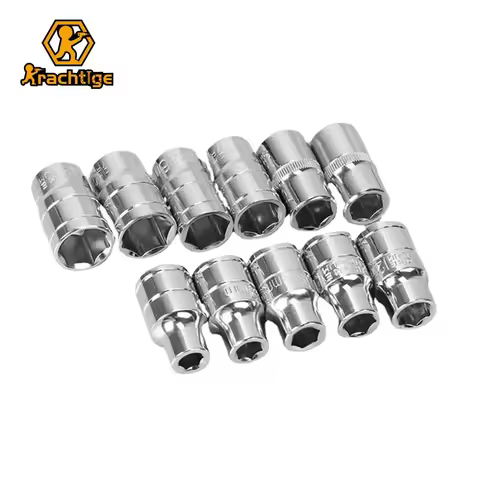 Krachtige 1Pcs 1/2" Socket Adapter Sleeve Heads 8mm-34mm Hexagon Wrench Socket Set for Ratchet Wrenc