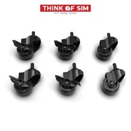 Trak Racer Caster Wheels Brake & Mounting Brackets for TR8 Pro and Alpine Racing TRX