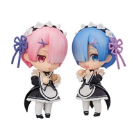 Anime Figure Re:Life In A Different World From Zero Rem Ram 10 cm Decoration Doll Action PVC Collection Model Kids Toys For Boys