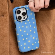 Phone Phone Case Suitable for iPhone Flashing Starry Night Sky iPhone16pro Phone Case 17pro Cartoon 